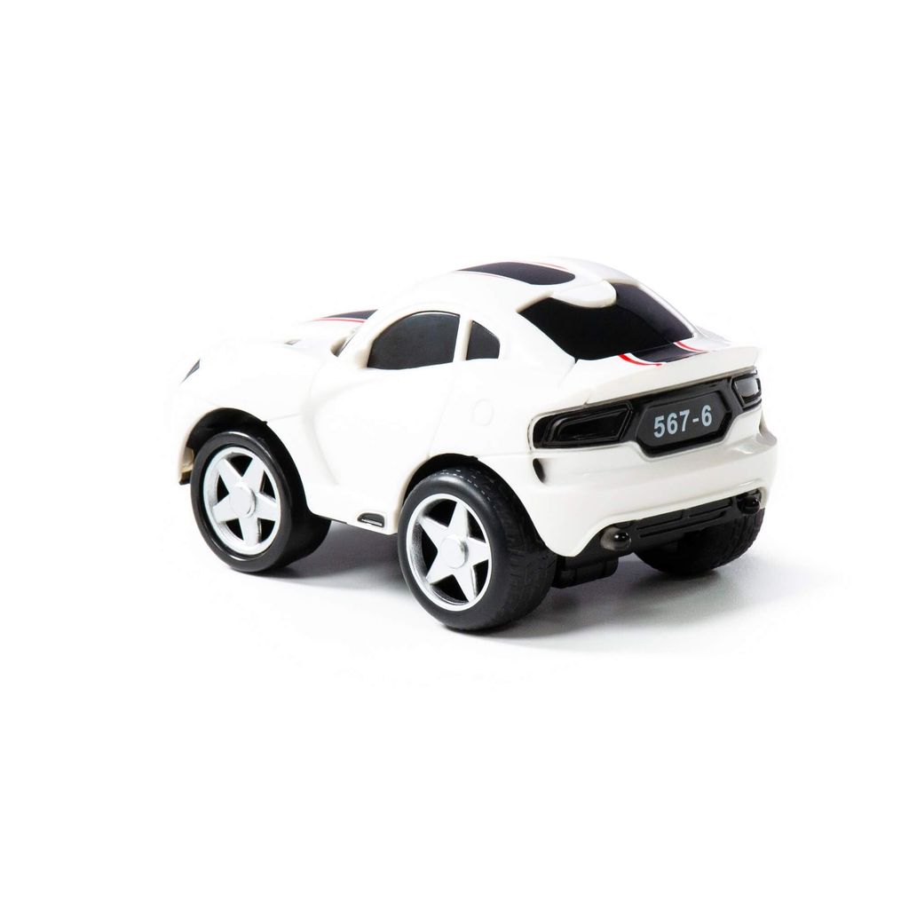 Крутой Вираж, автомобиль гоночный №5 инерционный (в пакете) - Полесье фото 2