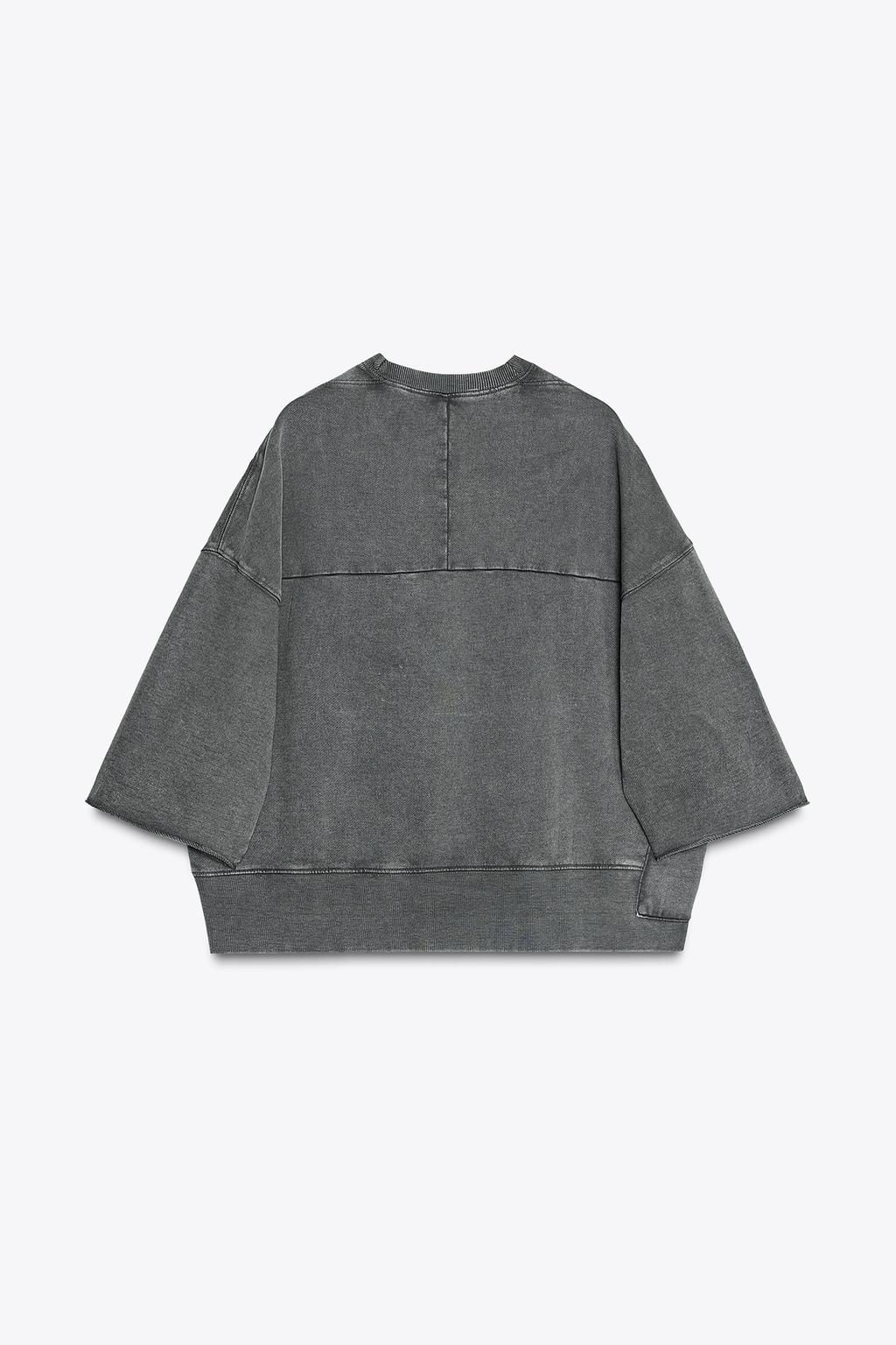 FADED SWEATSHIRT - Zara фото 21