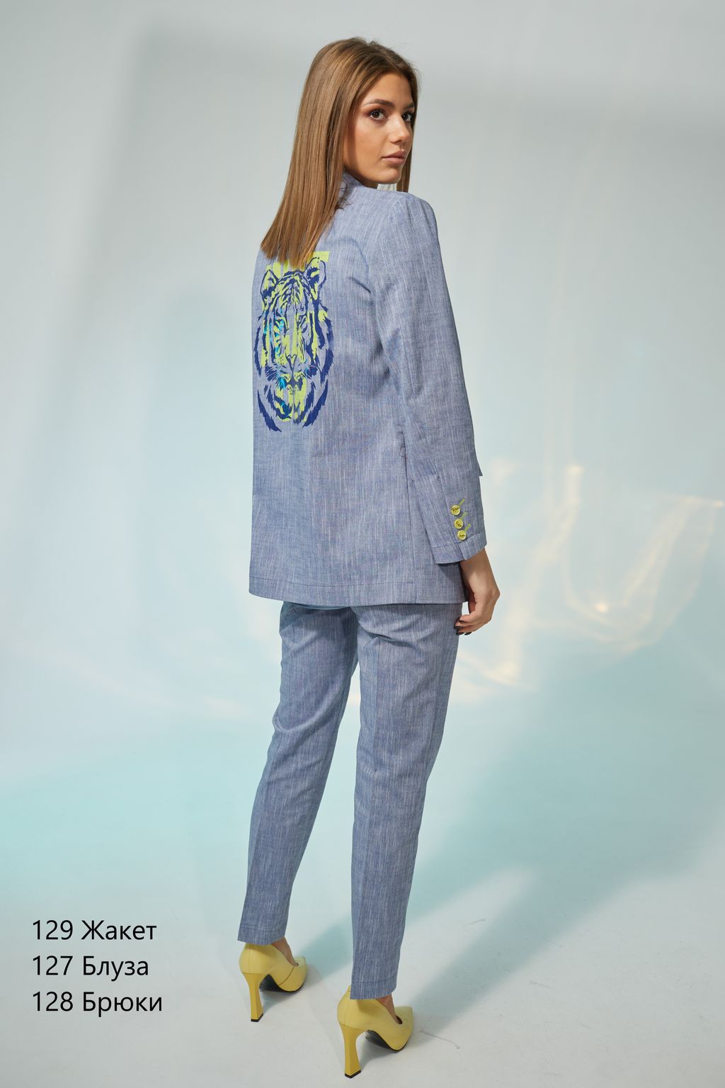 129 Жакет - Niv niv  fashion фото 3