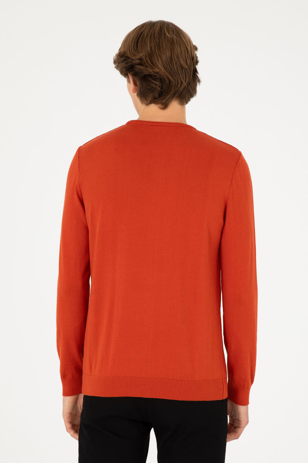 Мужской базовый свитер с плиткой - U.s. polo assn фото 5