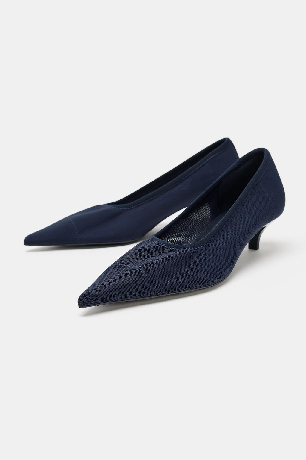 ZAPATO TAC?N MESH / Azul - Zara фото 3
