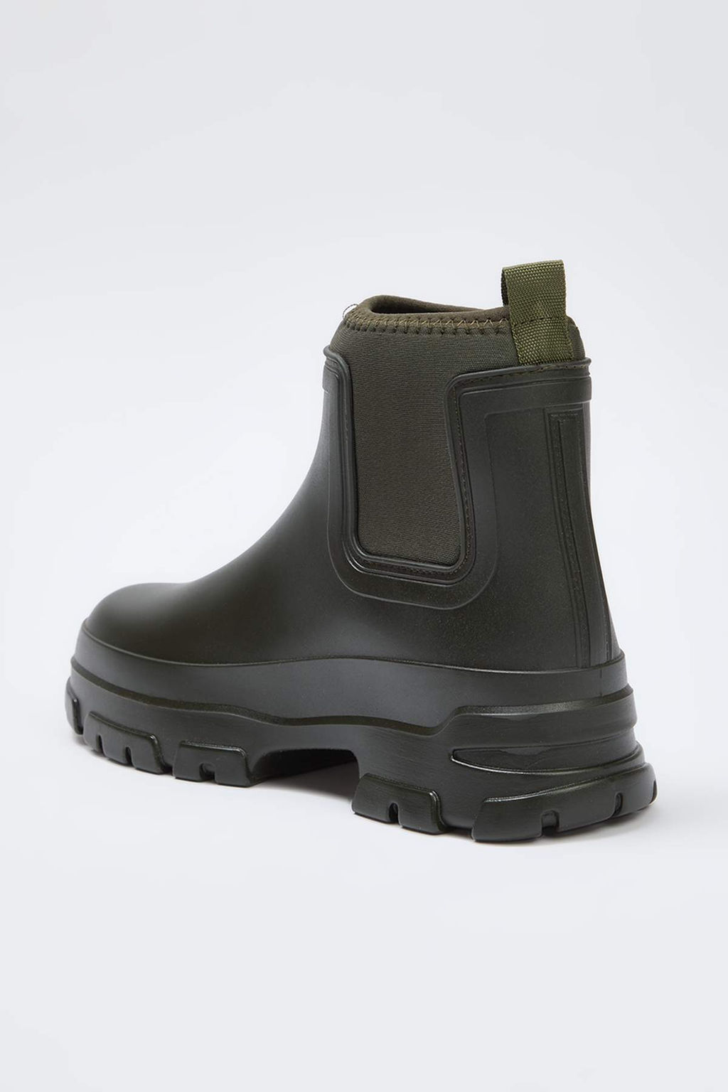 Haki Duz Kal?n Taban Kad?n Yagmur Botu TAKAW26BO00111 - Trendyolmilla фото 4