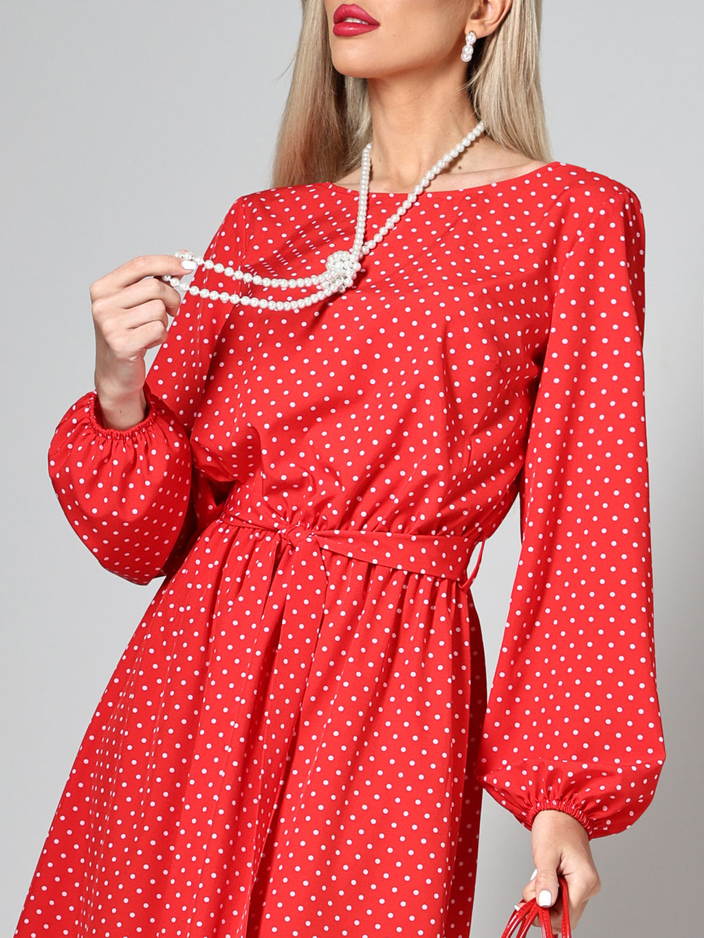 Платье Ставка на женственность, рэд - Dstrend фото 4