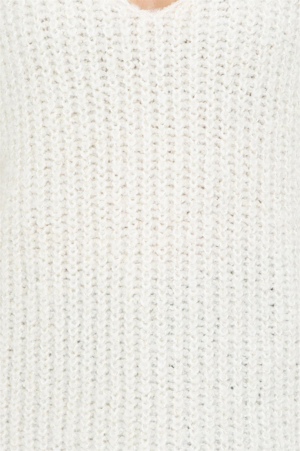 Женский кремовый свитер с v-образным вырезом Неожиданная скидка в корзине - U.s. polo assn фото 6