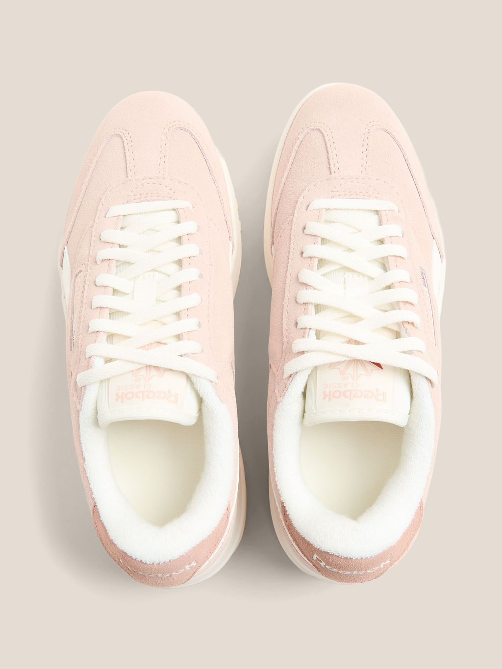 Женские кеды REEBOK CAMPIO EXTRA Артикул 4493778, бежево-розовый
