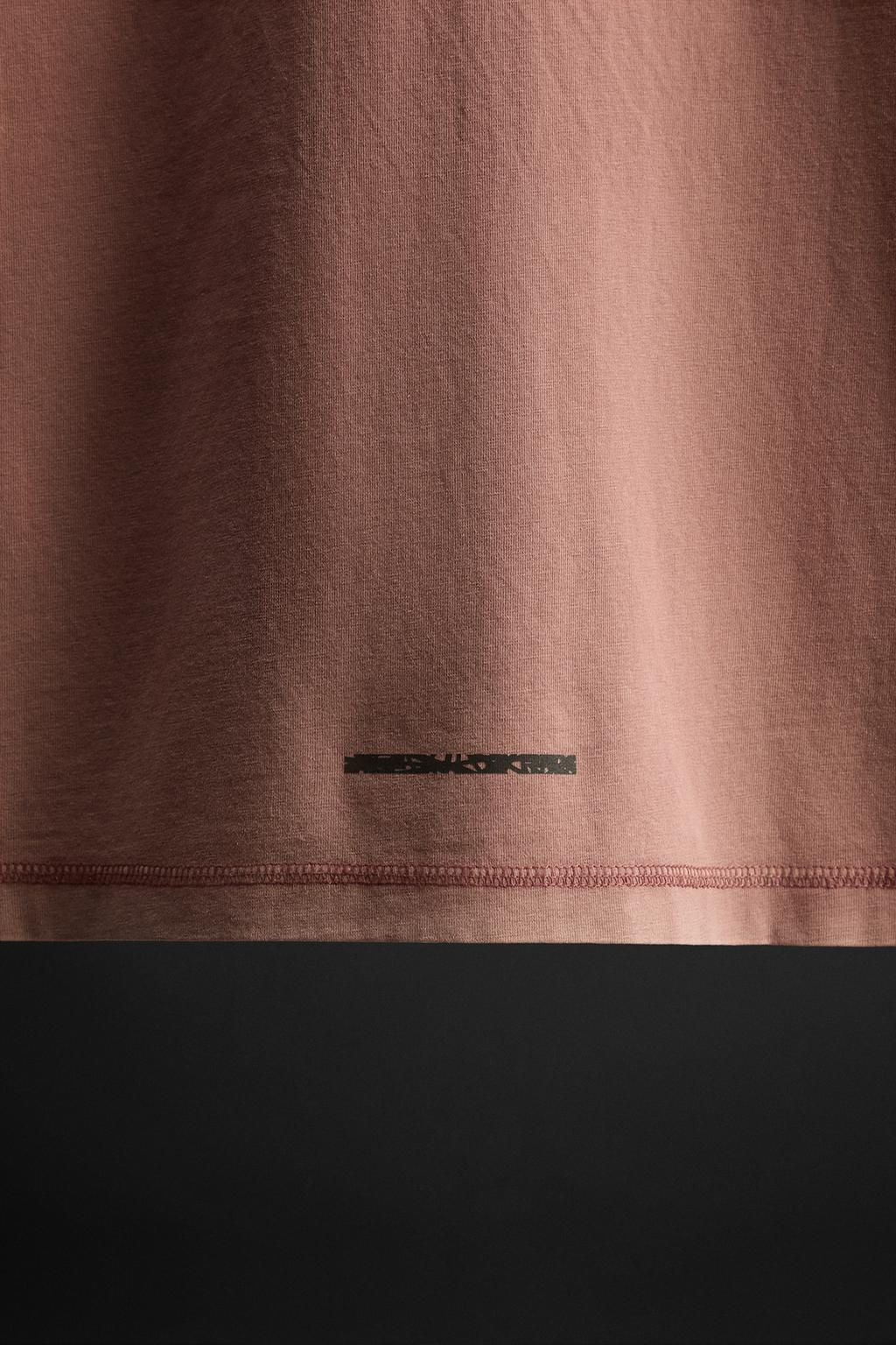 WASHED TRAINING T-SHIRT - Zara фото 10