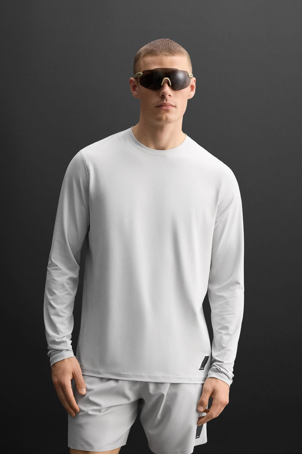 BASIC TRAINING LONG SLEEVE T-SHIRT - Zara фото 3