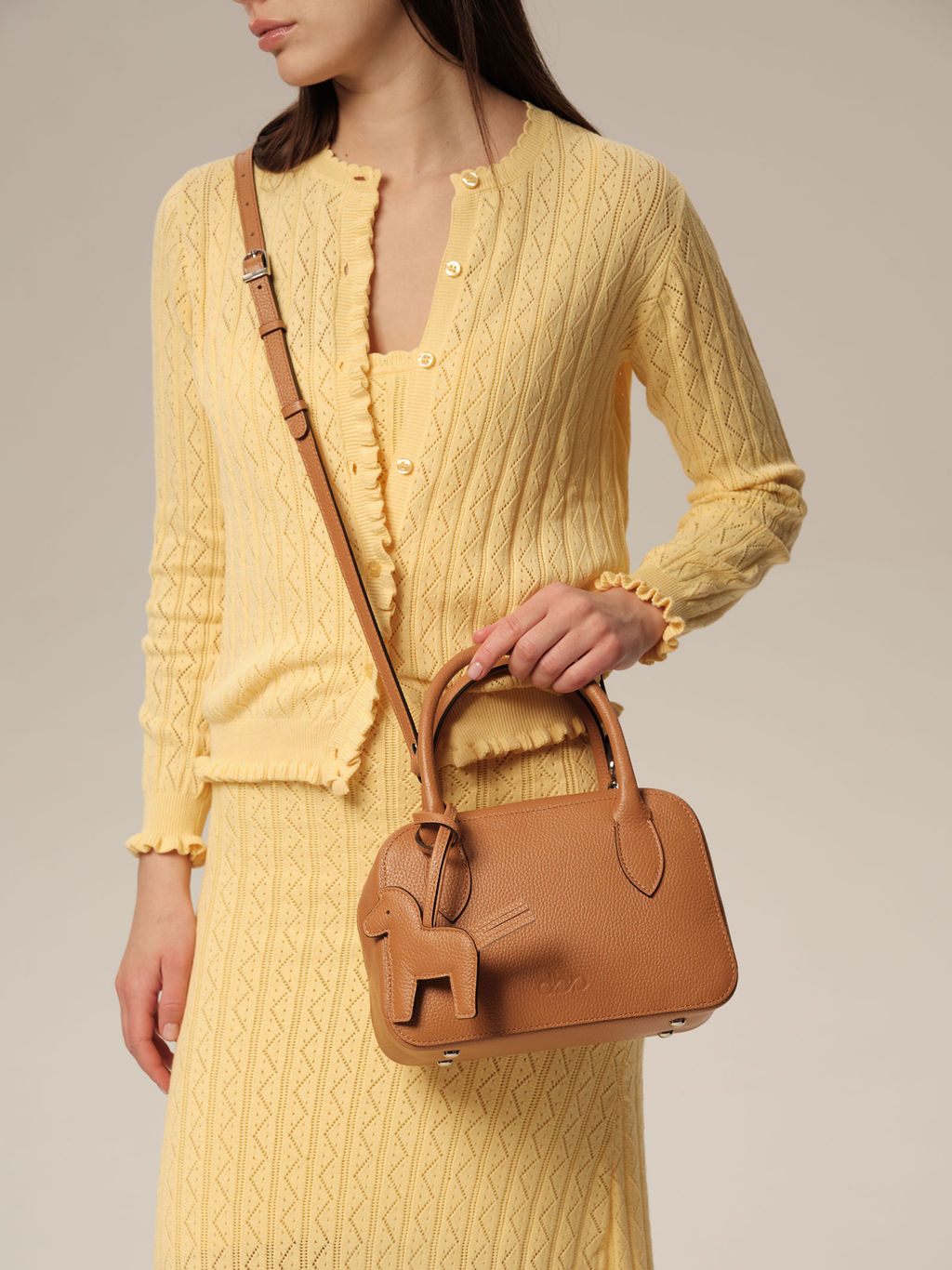 Сумка Polly summer DBR 31401 коричневый лист