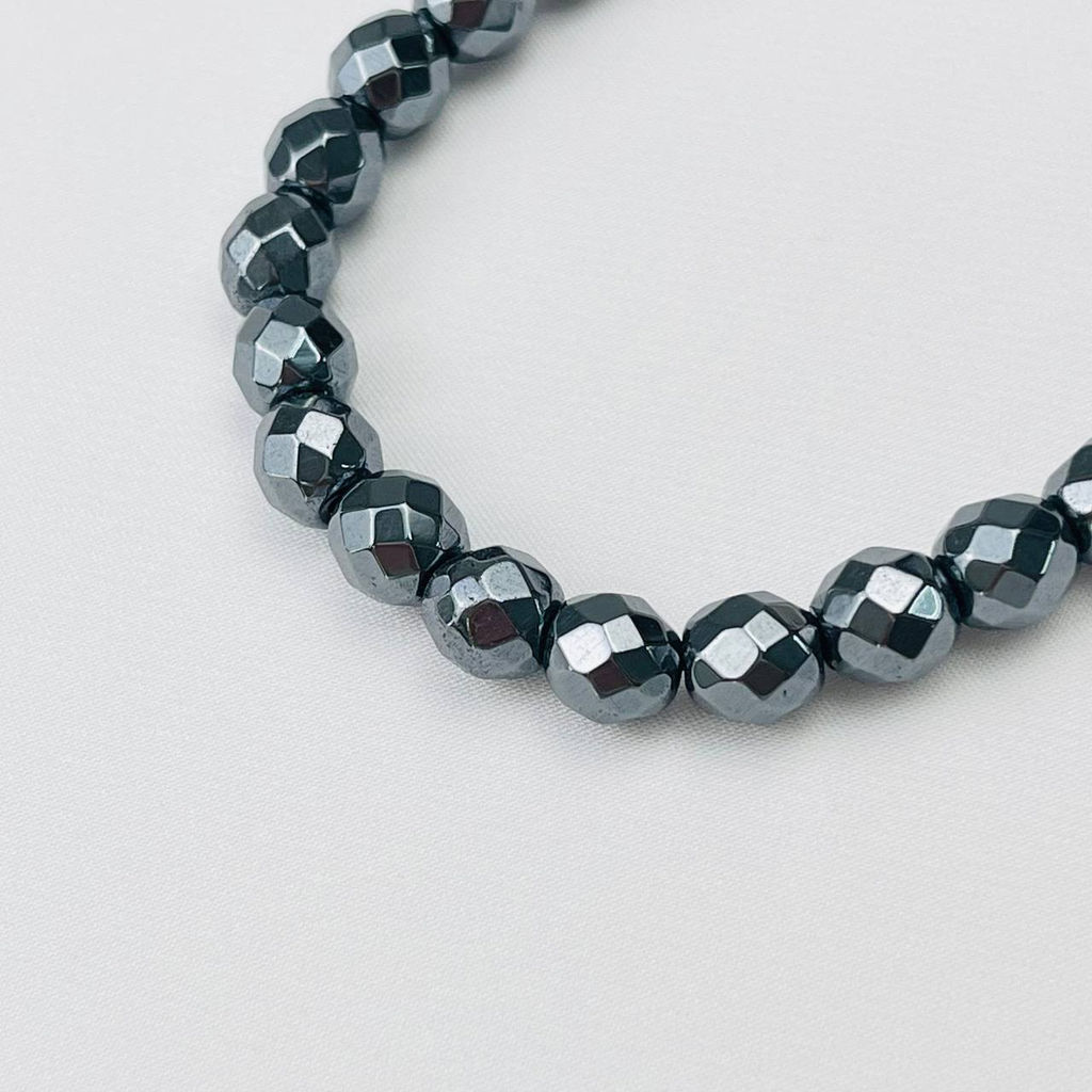 Браслет регулируемый из Гематита от 18 см - Радуга самоцветов фото 4