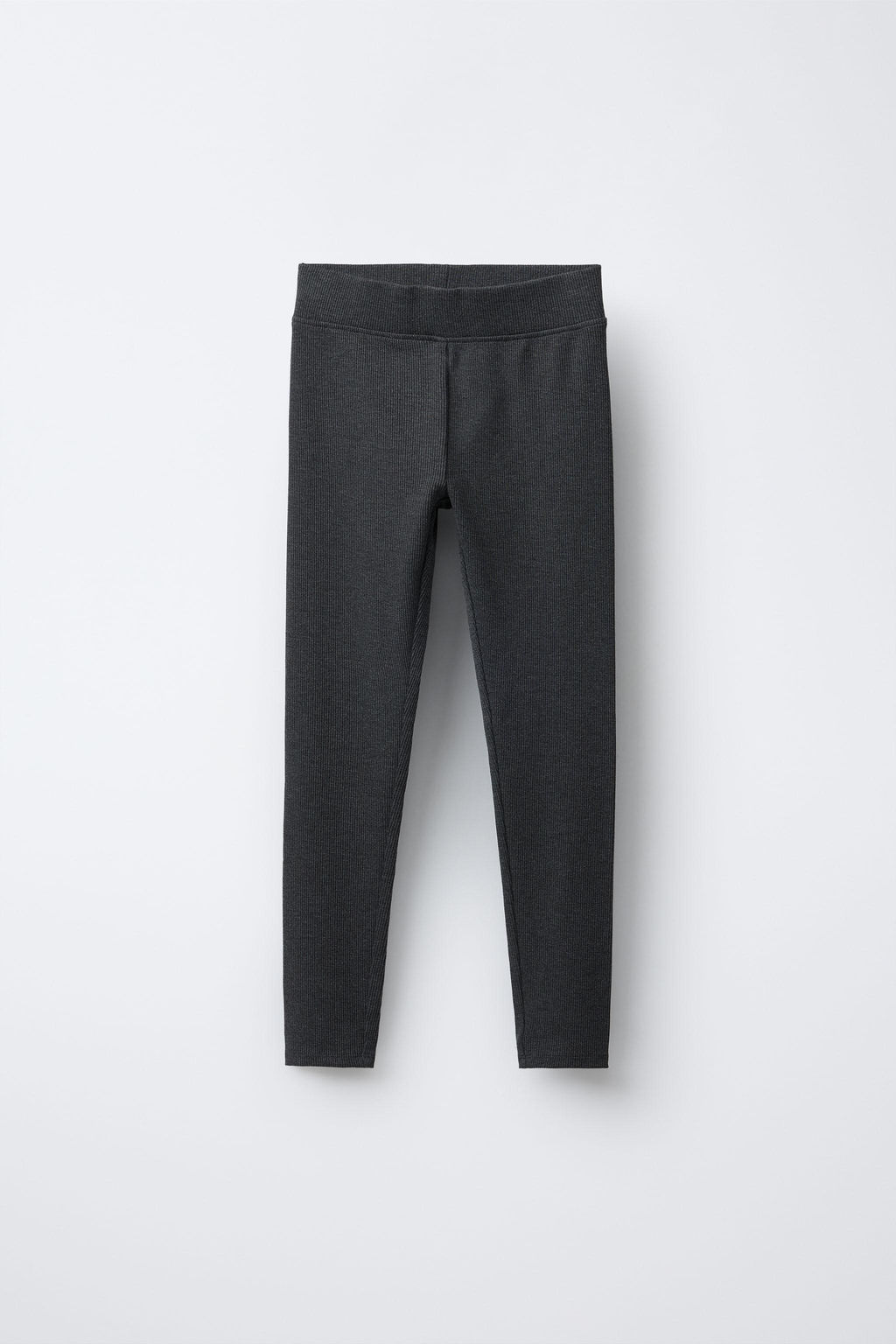 TEXT SWEATSHIRT AND RIBBED LEGGINGS SET - Zara фото 4