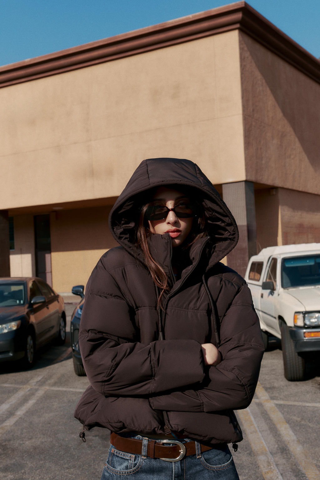 WATER AND WIND PROTECTION SHORT PUFFER ANORAK - Zara фото 20