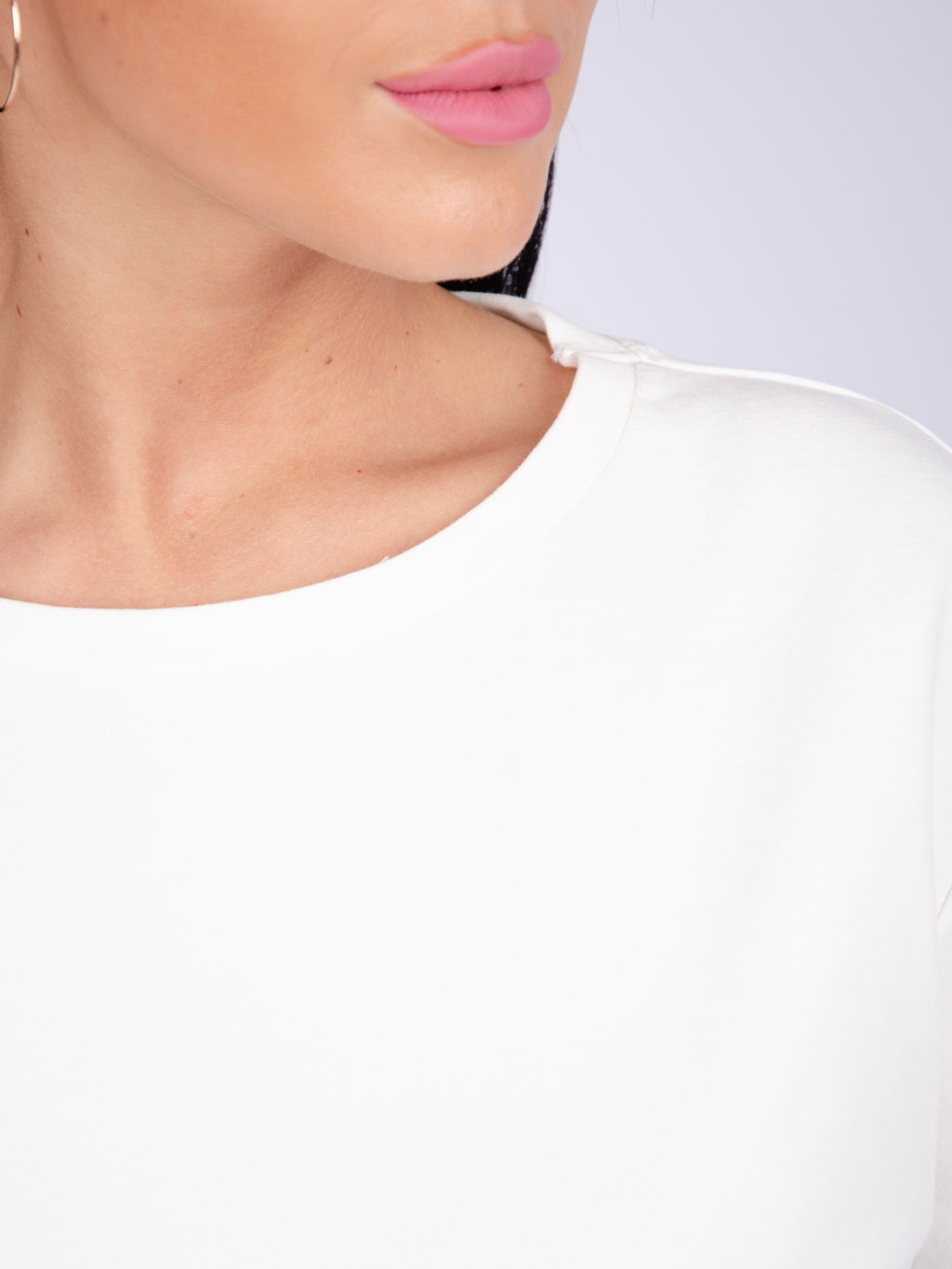 Костюм "Лайф" молочный, футер с лайкрой