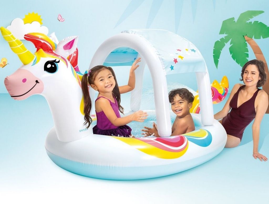 Бассейн Единорог 254х132х109см, от 2-х лет INTEX  фото 3