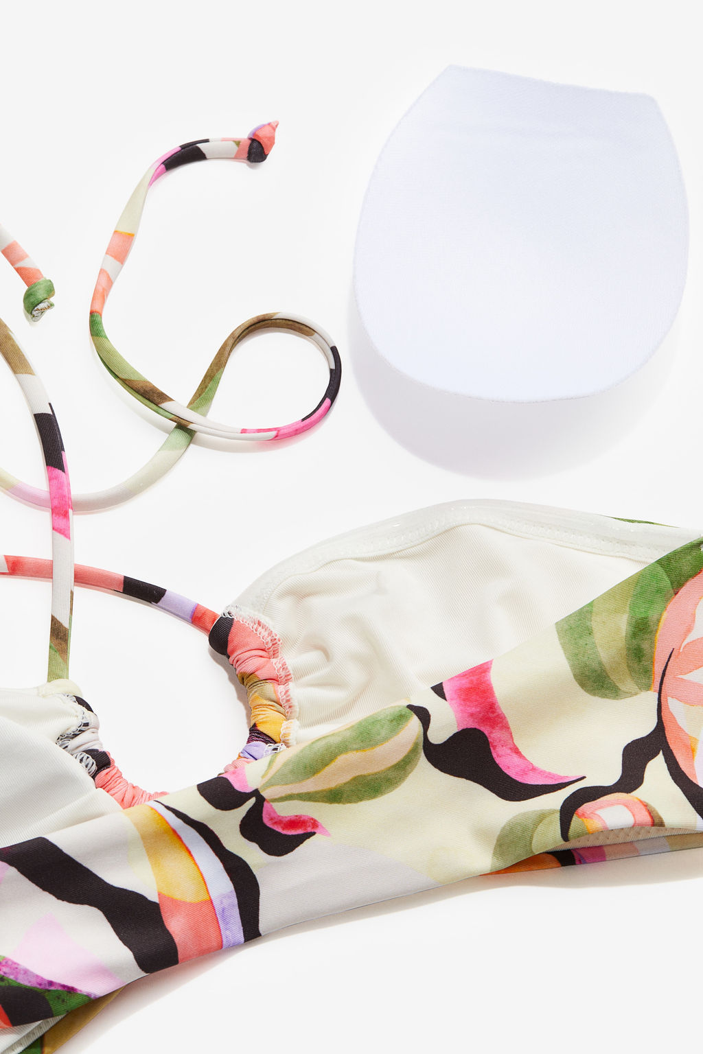Top de bikini halter con relleno - H&m фото 3