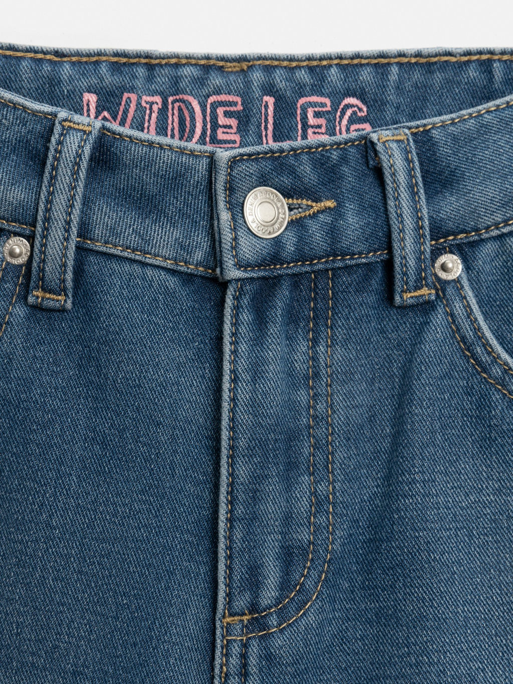 ACOOLA / Брюки джинсовые (утепленные) детские для девочек Zhao темно-синий  фото 4