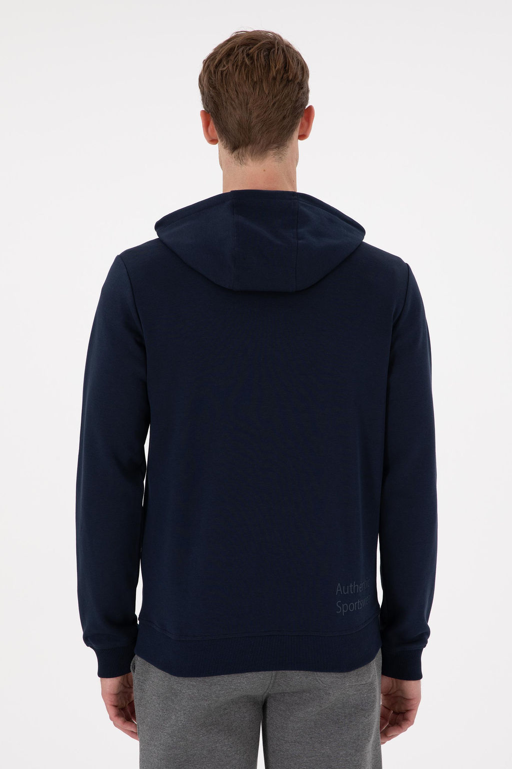 Мужской темно-синий вязаный кардиган Неожиданная скидка в корзине - U.s. polo assn фото 5