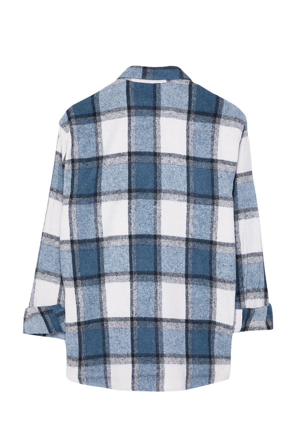 TRENDYOL MAN Lacivert Regular Fit K?sl?k Oduncu Kareli Gomlek TMNAW21GO0730 - Trendyolmilla фото 11