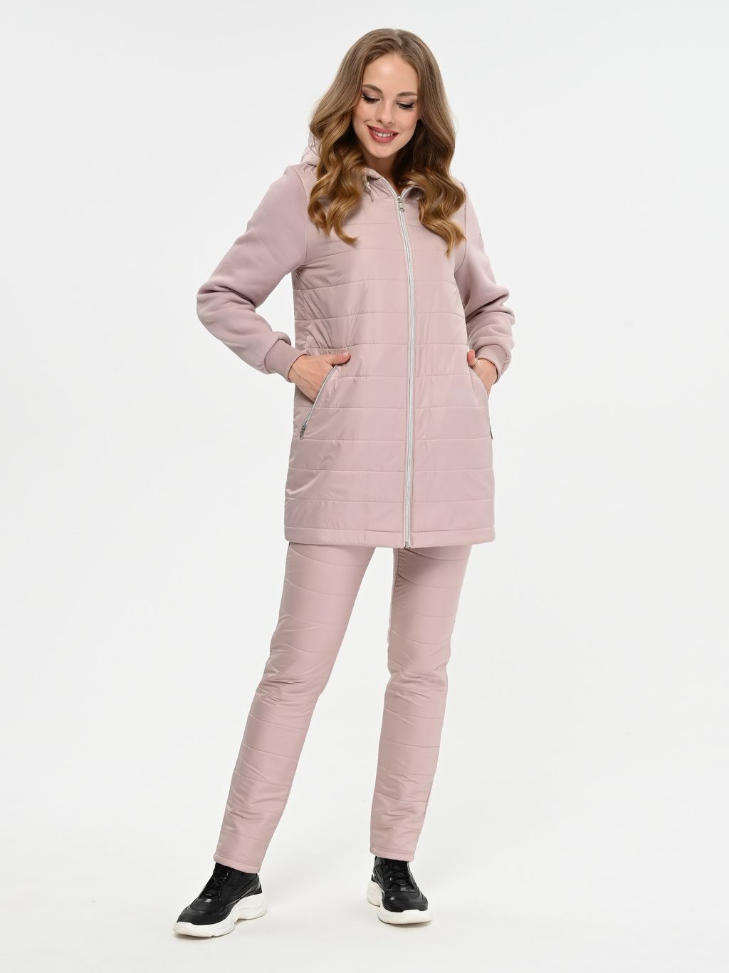 ТОЛСТОВКА М-528 ПУДРА - А+б коллекция фото 5