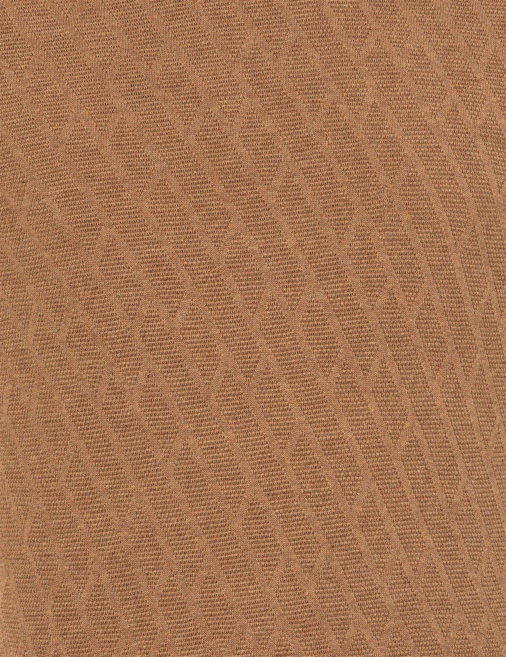 Camel Melanj Slim Fit Yar_m Bal_k__ Yaka Triko Kazak