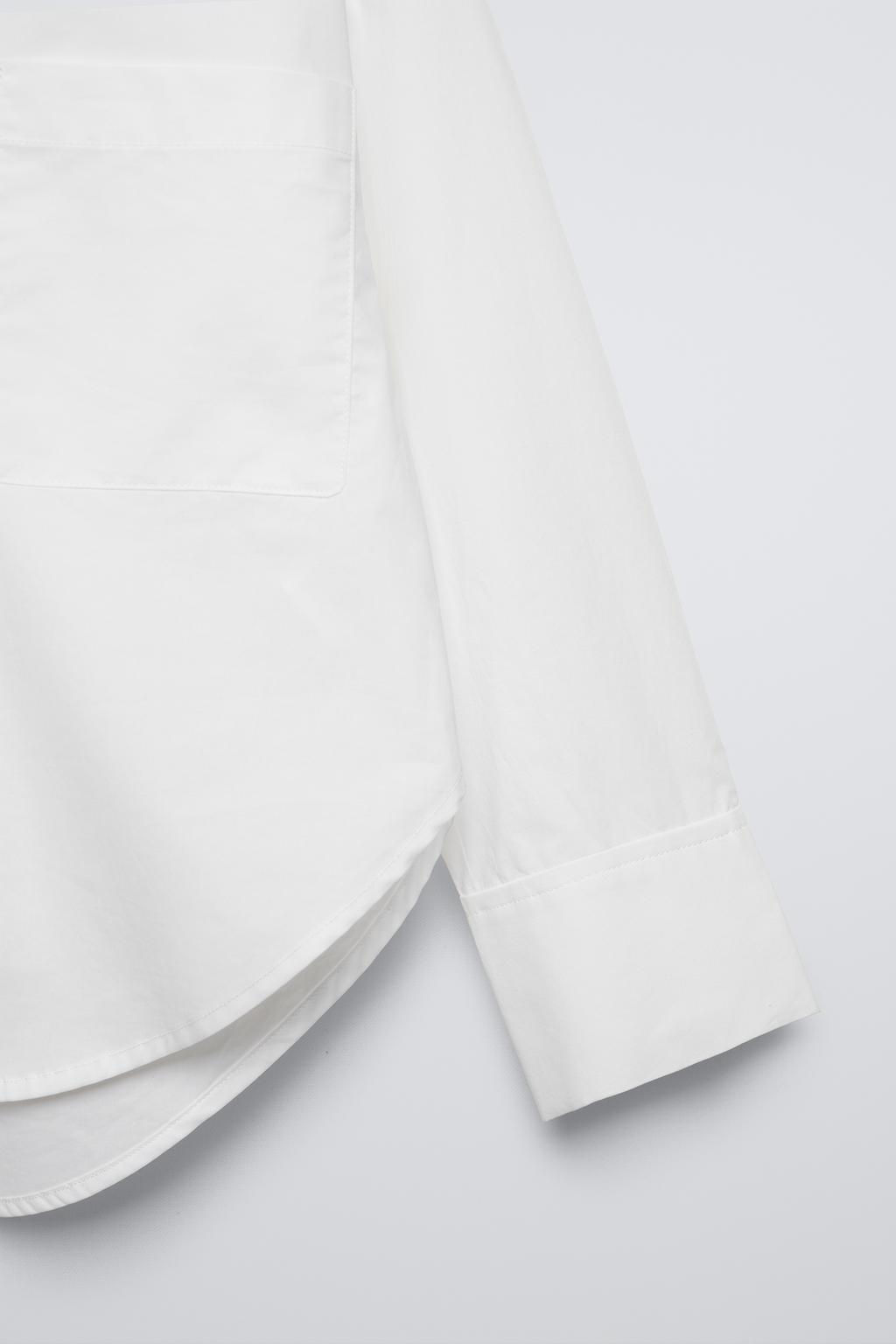 POPLIN SHIRT - Zara фото 8