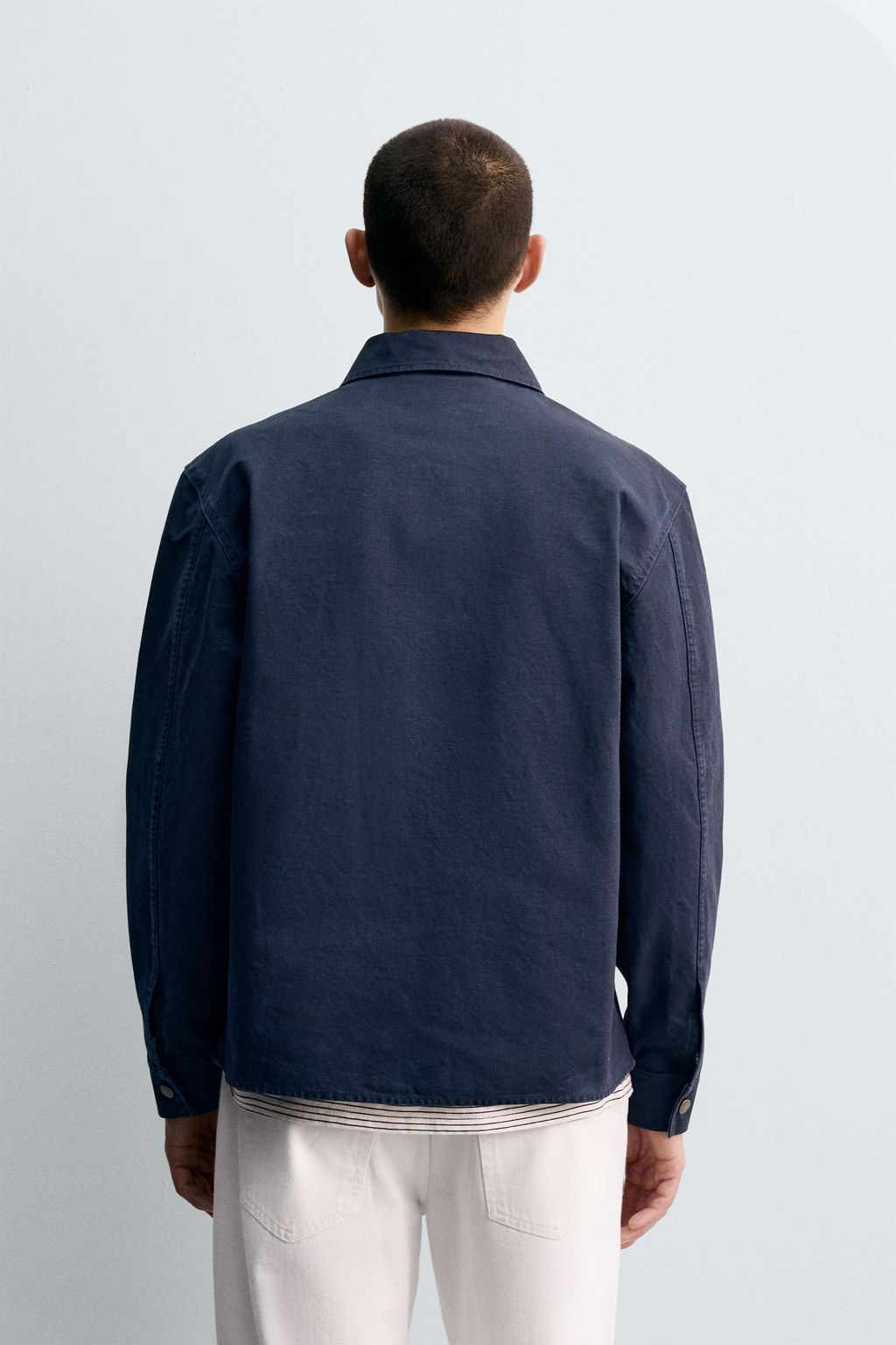 CANVAS POCKET OVERSHIRT