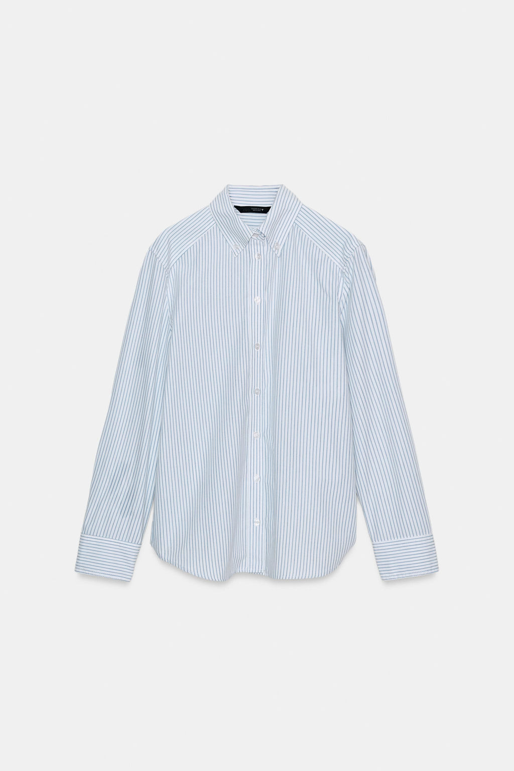STRIPED POPLIN SHIRT - Zara фото 4