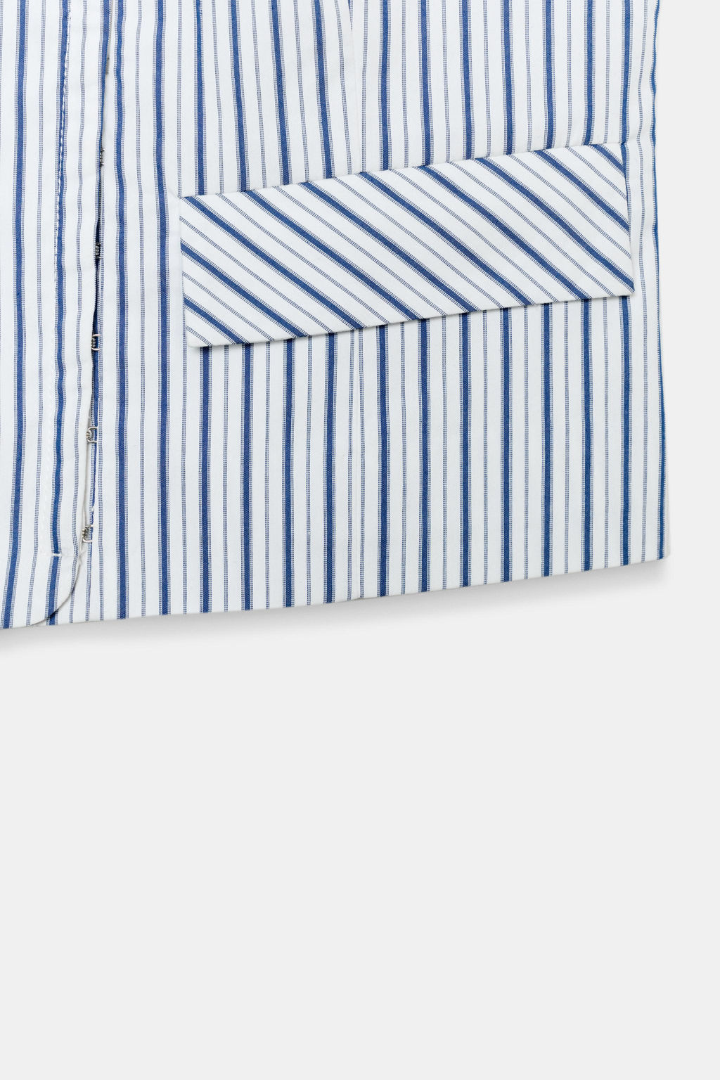 TOP HALTER RAYAS / Azul / Blanco - Zara фото 7