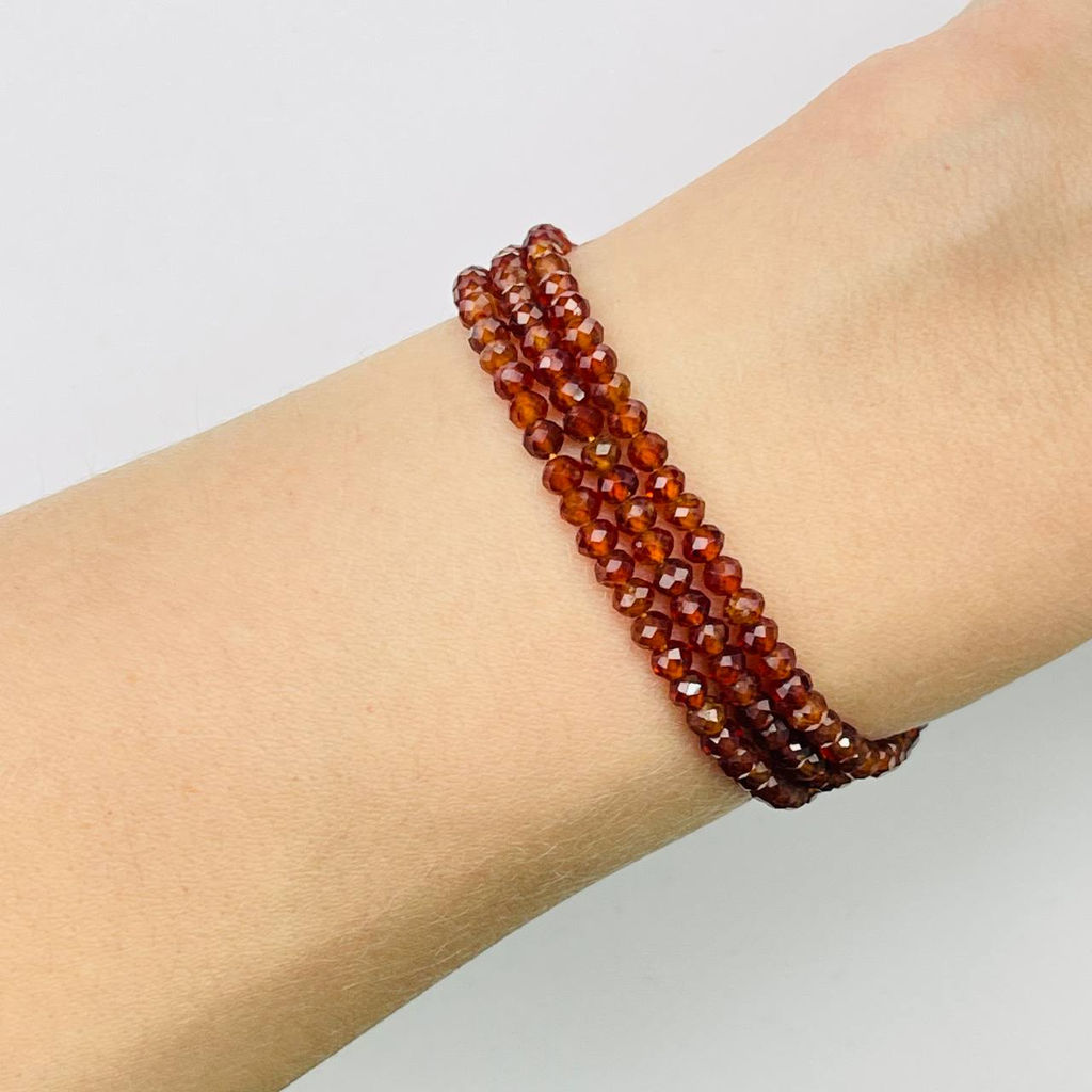Бусины для украшений из Граната "Спессартин"