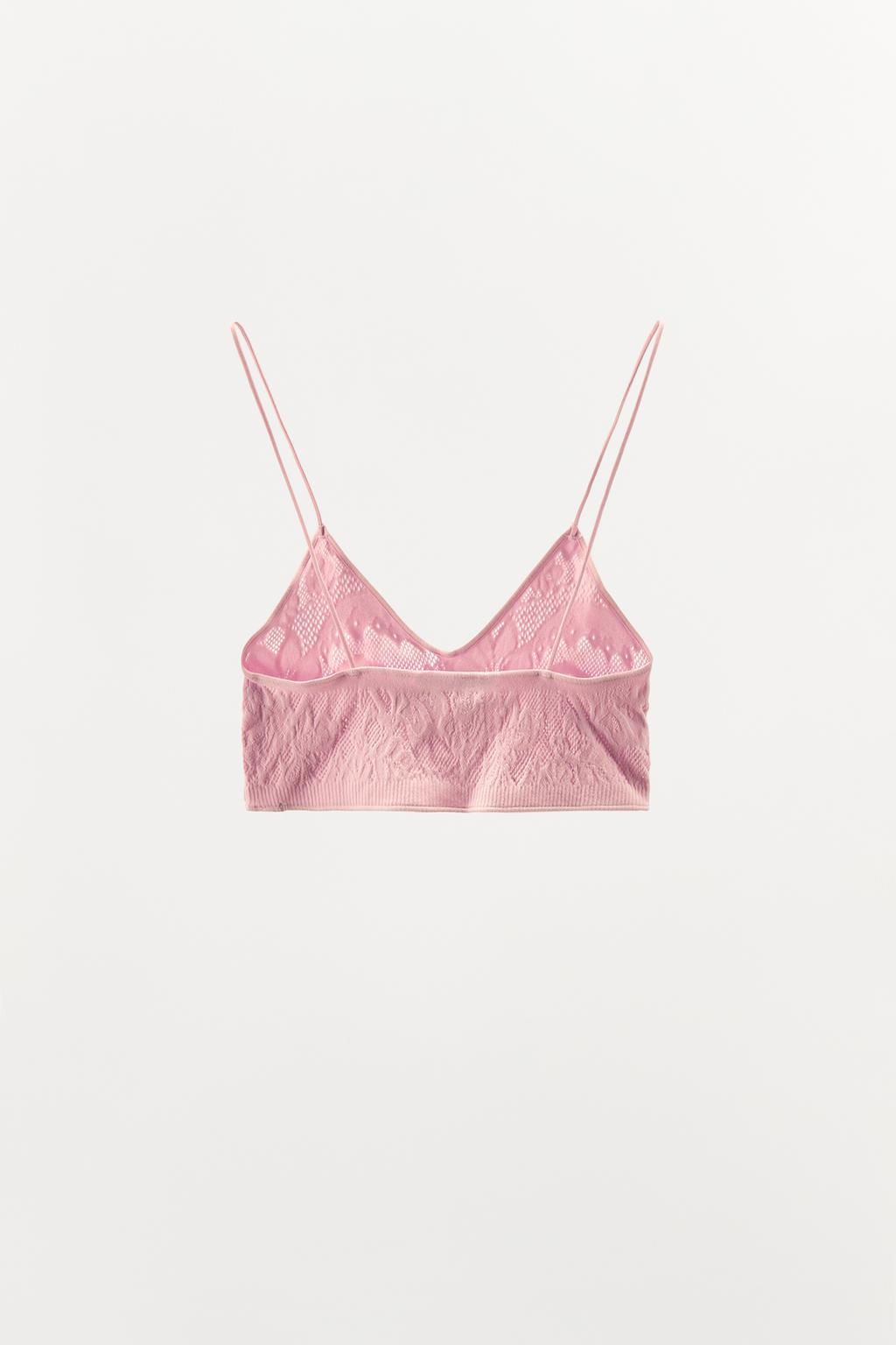 TRIANGLE SEAMLESS BRALETTE - Zara фото 4