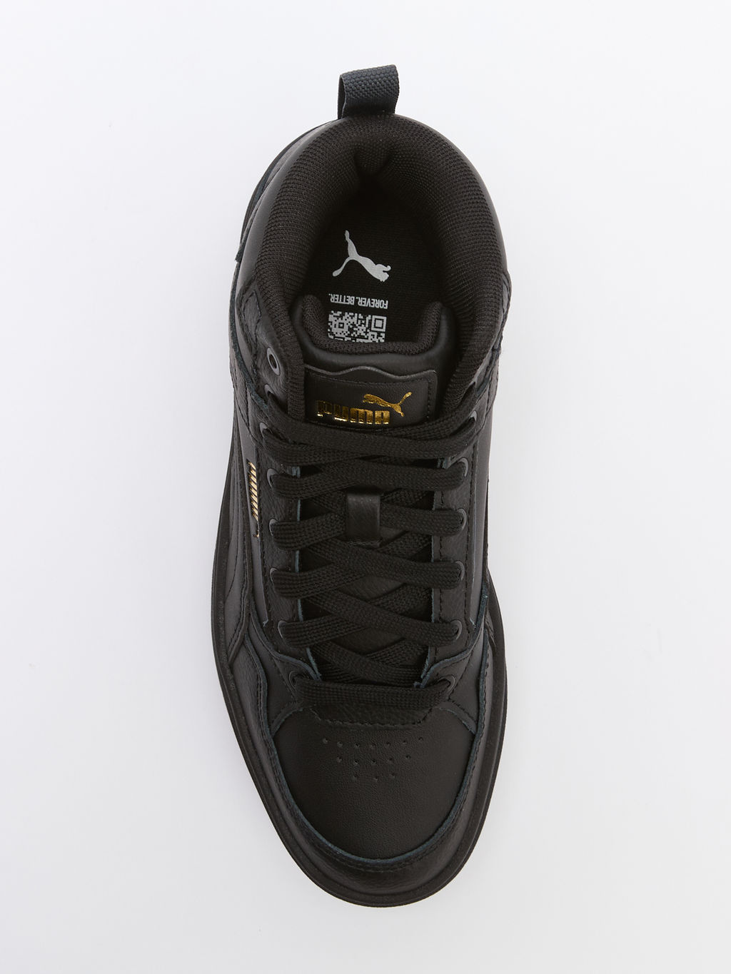 Женские высокие кеды PUMA Karmen II Idol Mid Артикул 4153150, черный
