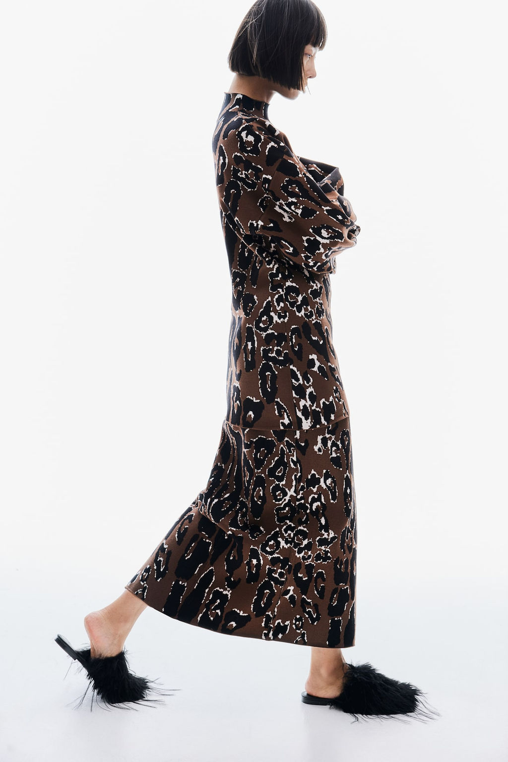 Falda de tubo en punto fino - H&m фото 3