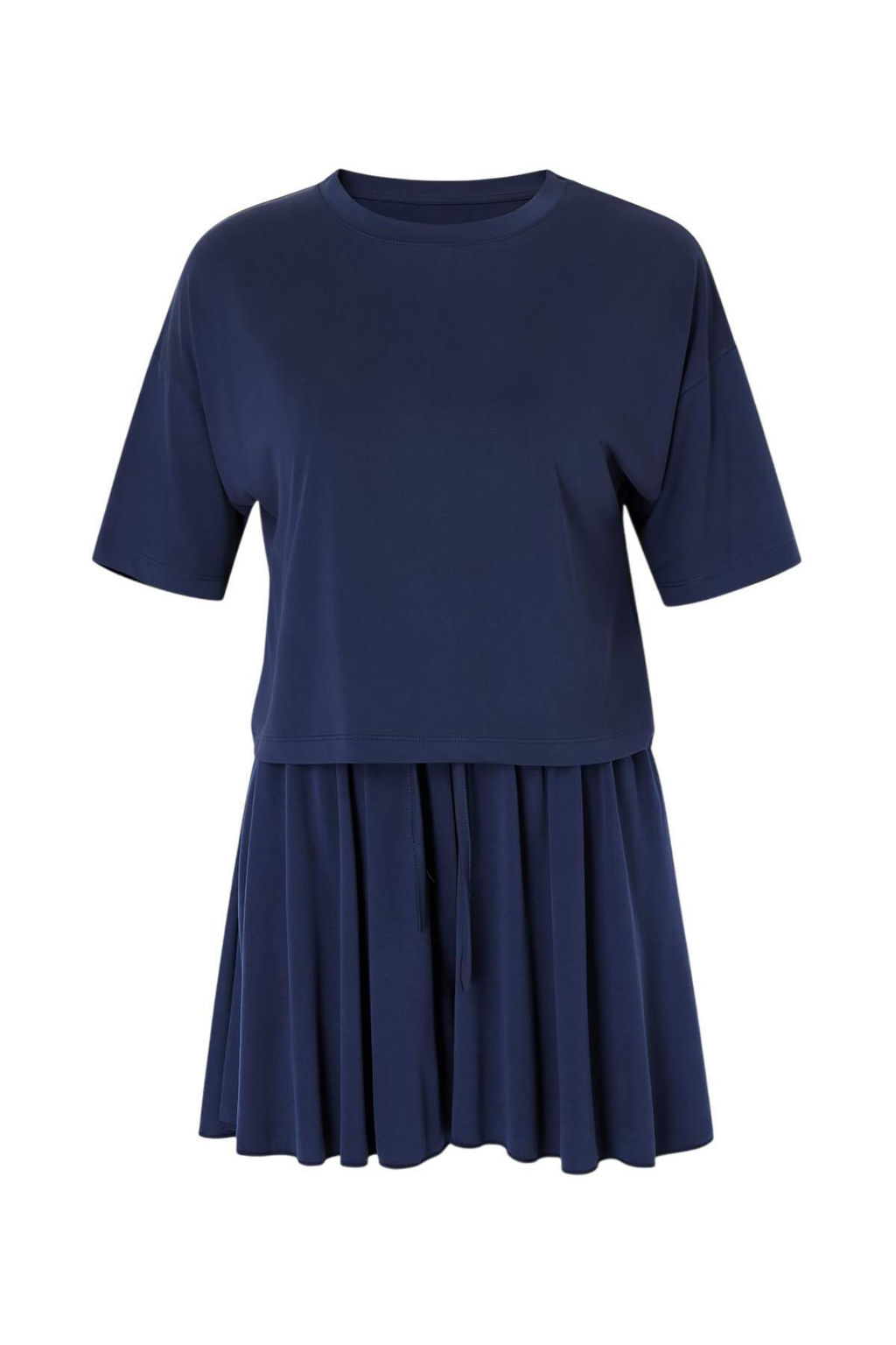 Antrasit Oversize Dusuk Kol K?sa Kollu Genis Paca Modal Orme Alt-Ust Tak?m TWOSS26AU00134