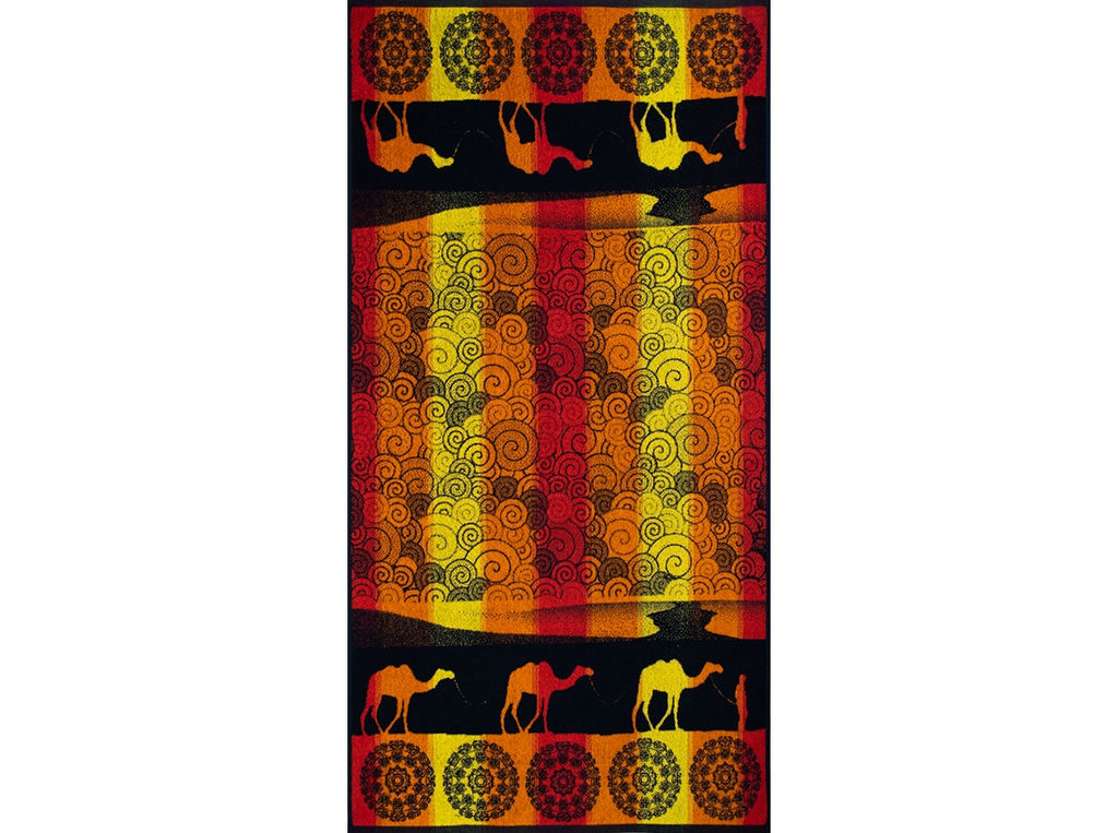 Полотенце махровое 6с102.413ж1 Караван (СН1 т.синий) 81х160см