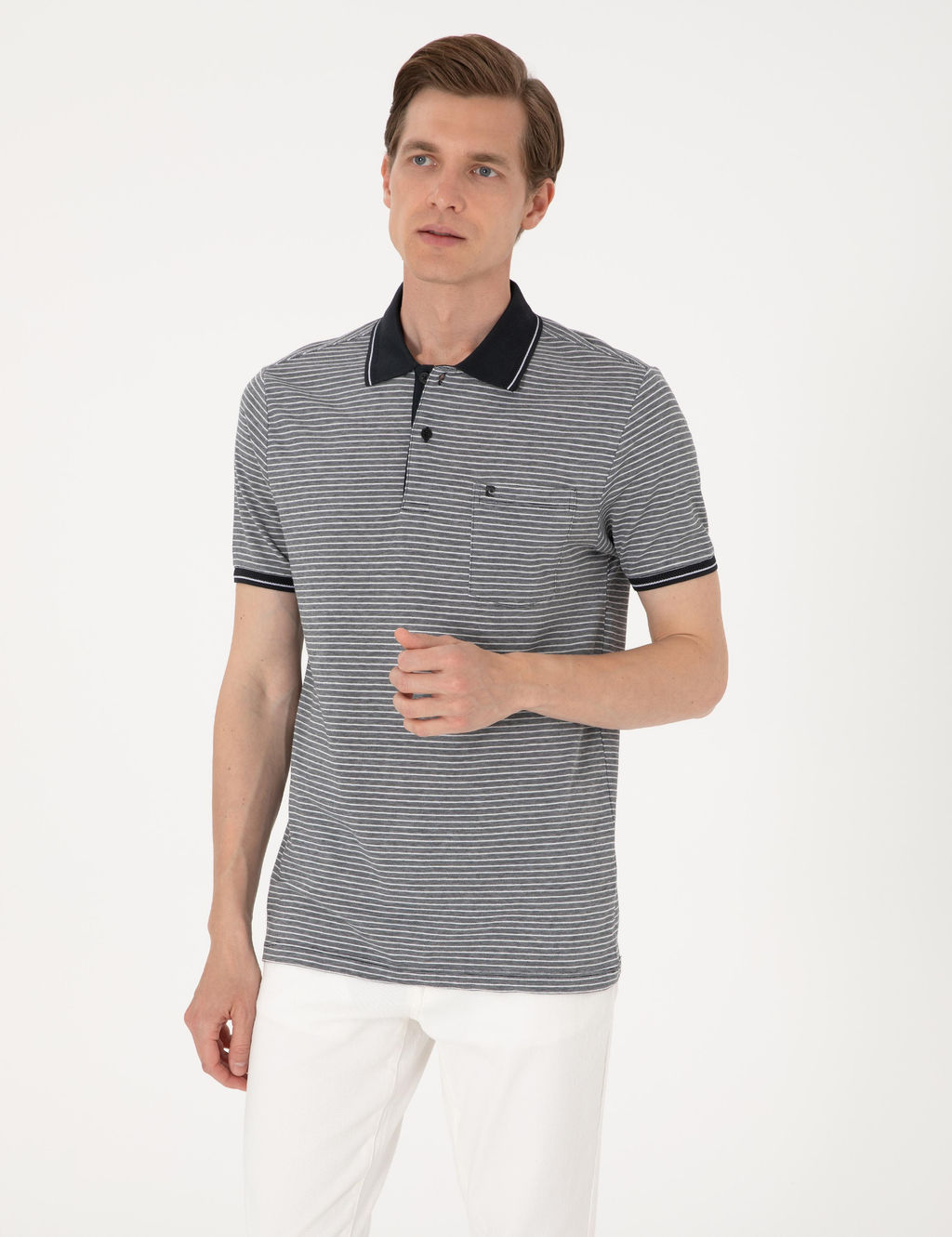Siyah Regular Fit Ti__rt