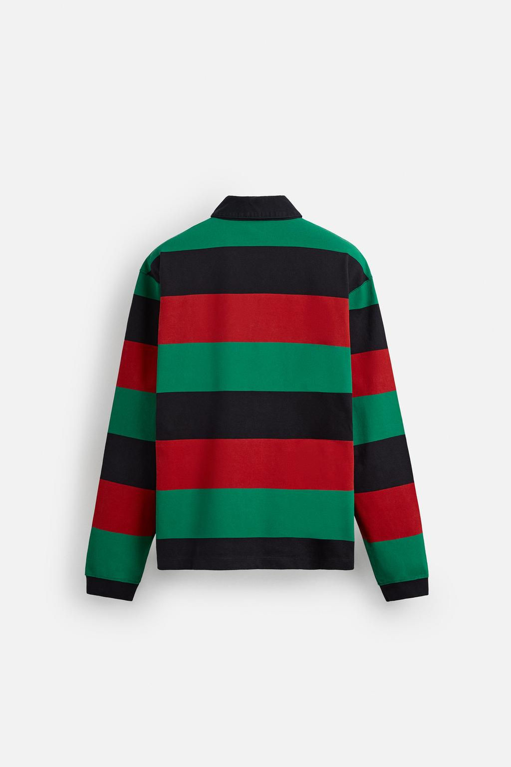 STRIPED POLO SHIRT - Zara фото 9