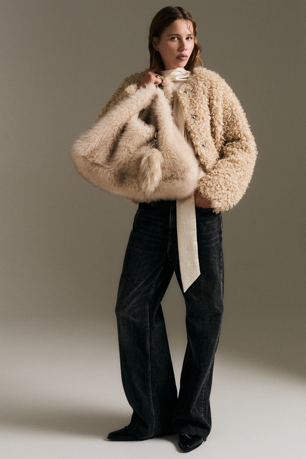 Wide High Jeans - H&m фото 6