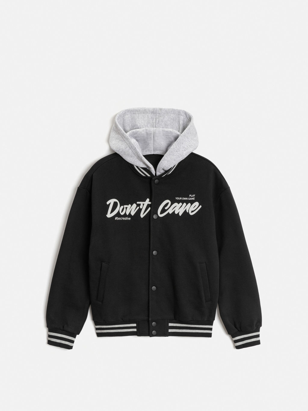Куртка-бомбер детская Acoola Kozuli_jk хлопок черная  фото 3