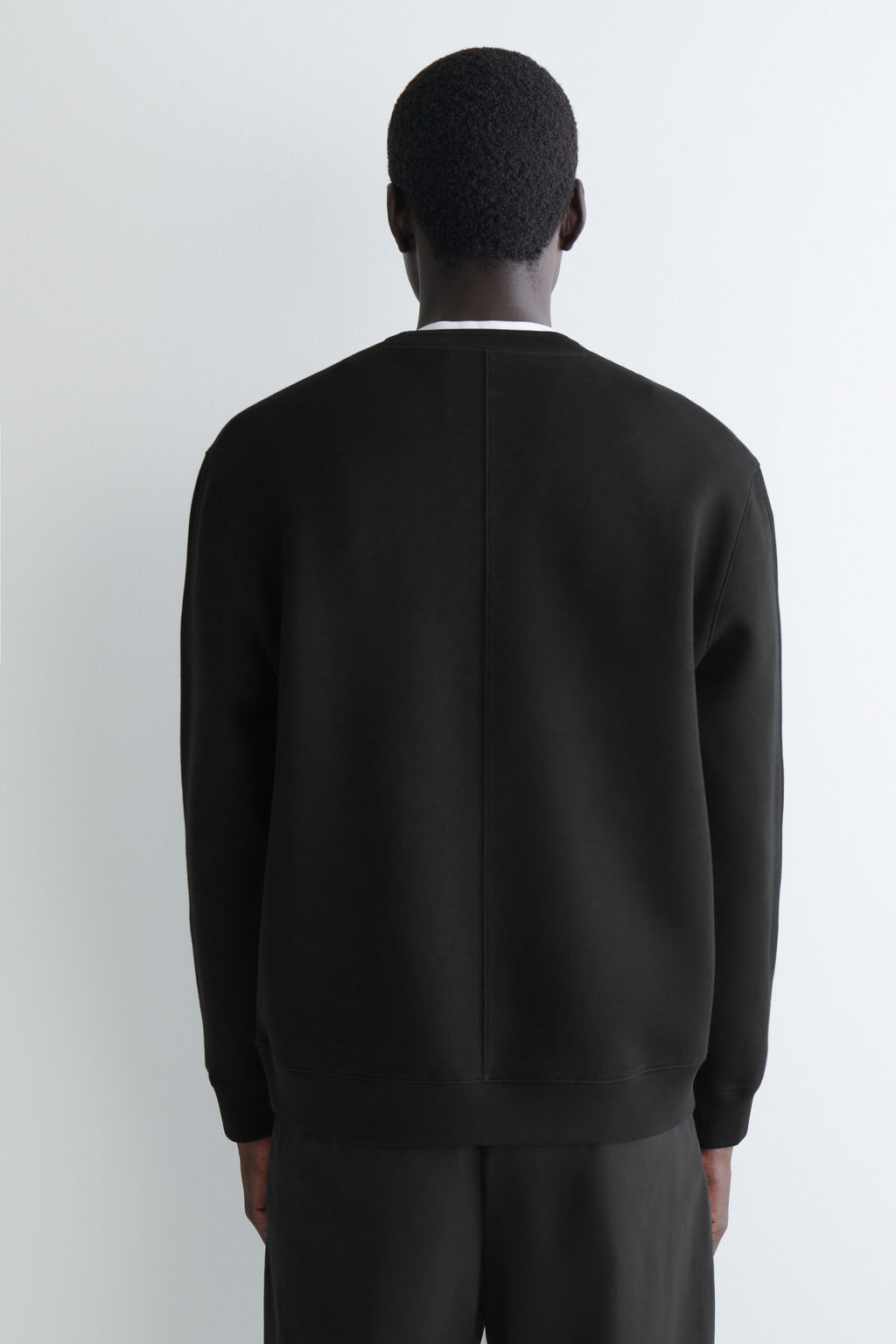 SUDADERA DE EFECTO NEOPRENO CORTE RELAJADO - H&m фото 6