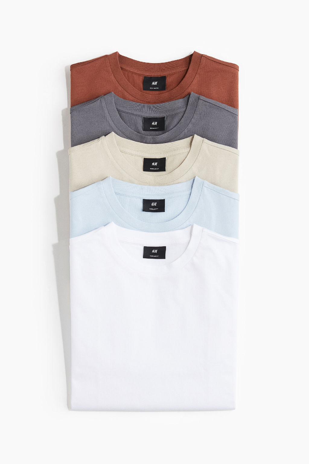 Pack de 5 camisetas Regular Fit - H&m фото 10