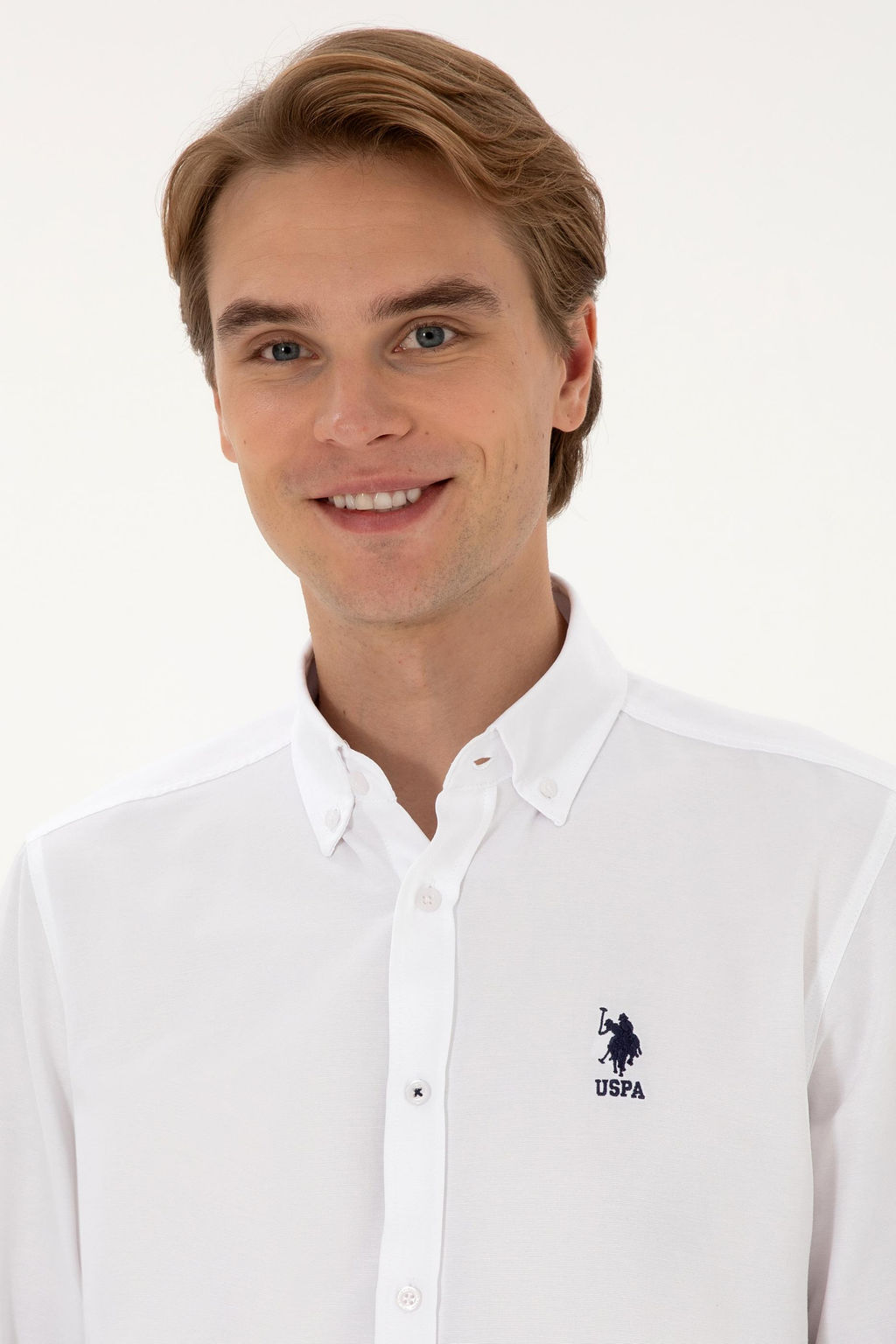 Erkek Beyaz Uzun Kollu Basic G_mlek Sepette S_rpriz _ndirim - U.s. polo assn фото 9