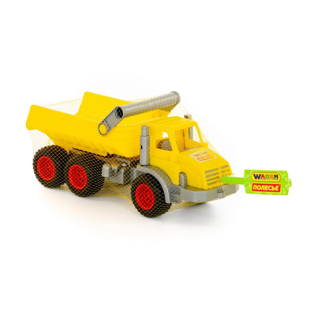 КонсТрак, трёхосный автомобиль-самосвал (в сеточке) - Полесье фото 5