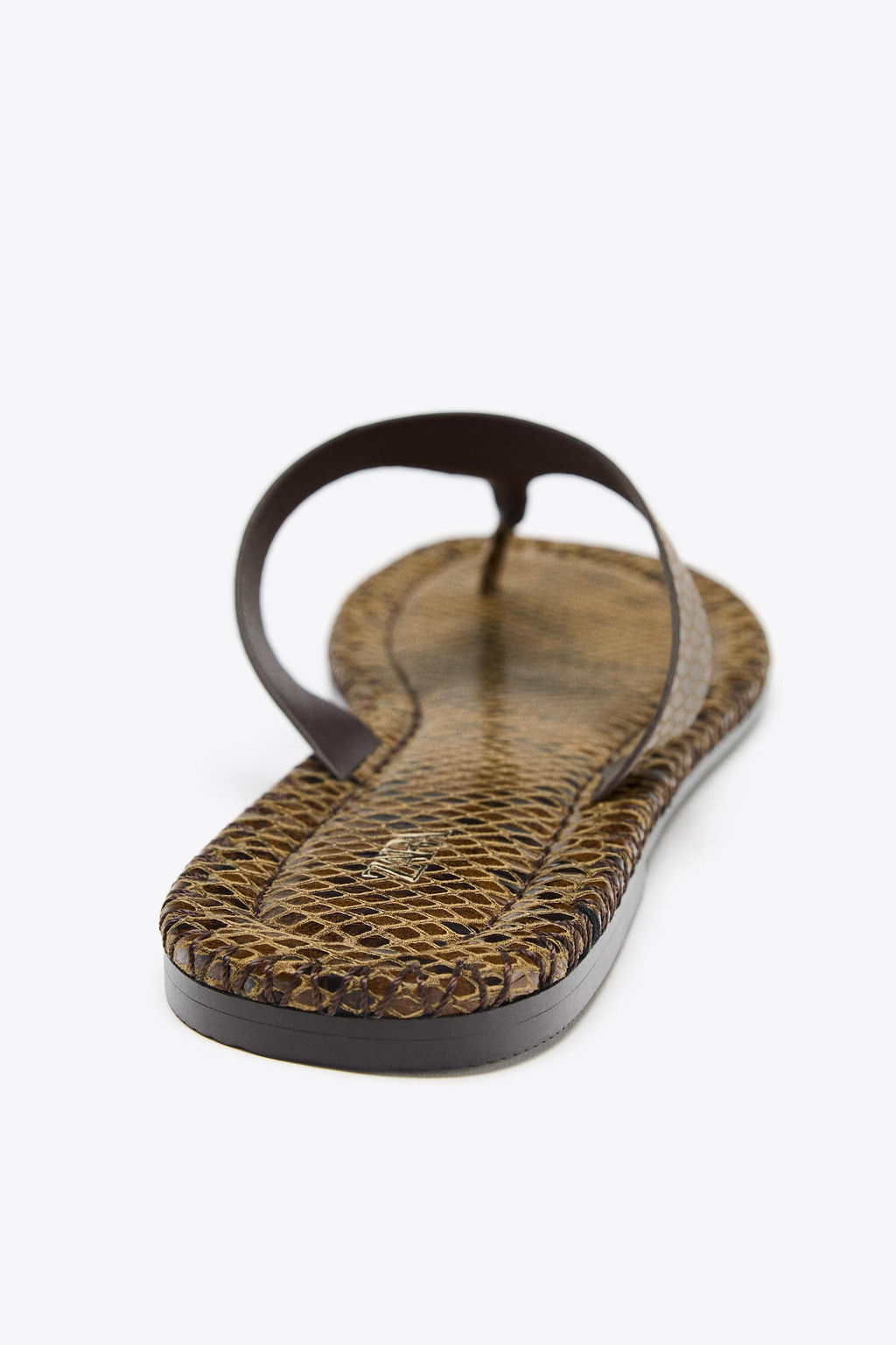ANIMAL PRINT SANDALS - Zara фото 5
