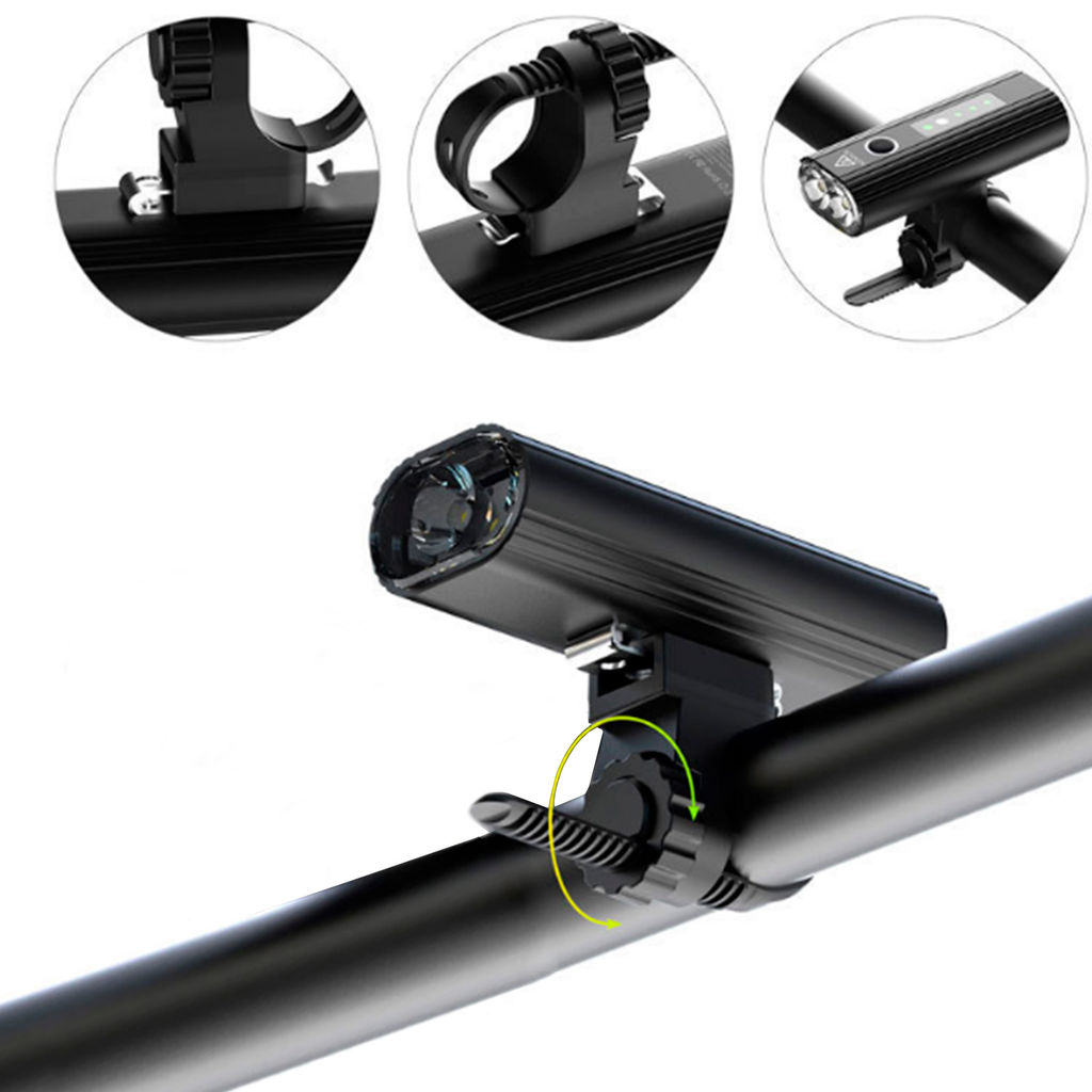 Фонарь передний COMIRON OKO700 корпус: авиационный алюминий 6063, IP67; свет: 2 XPG, 700lm; аккум: 3.7V 4000 mAh, USB; POWER BANK. /уп 50/ - Галеонтрейд фото 23