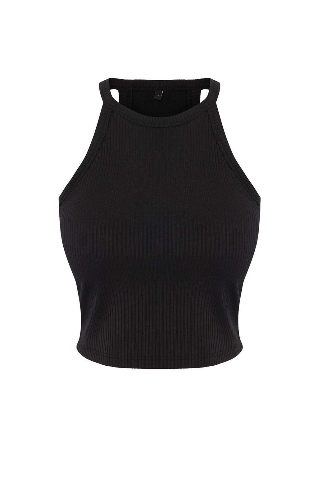 TRENDYOLMILLA Siyah Ici Pedli Bra Detayl? Fitted/Vucuda Oturan Orme Atlet TWOSS25AL00026  фото 2