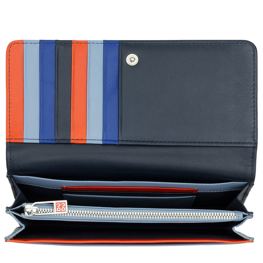 Итальянский женский кожаный кошелек DuDu серии Canarie | морской - Dudubags фото 8