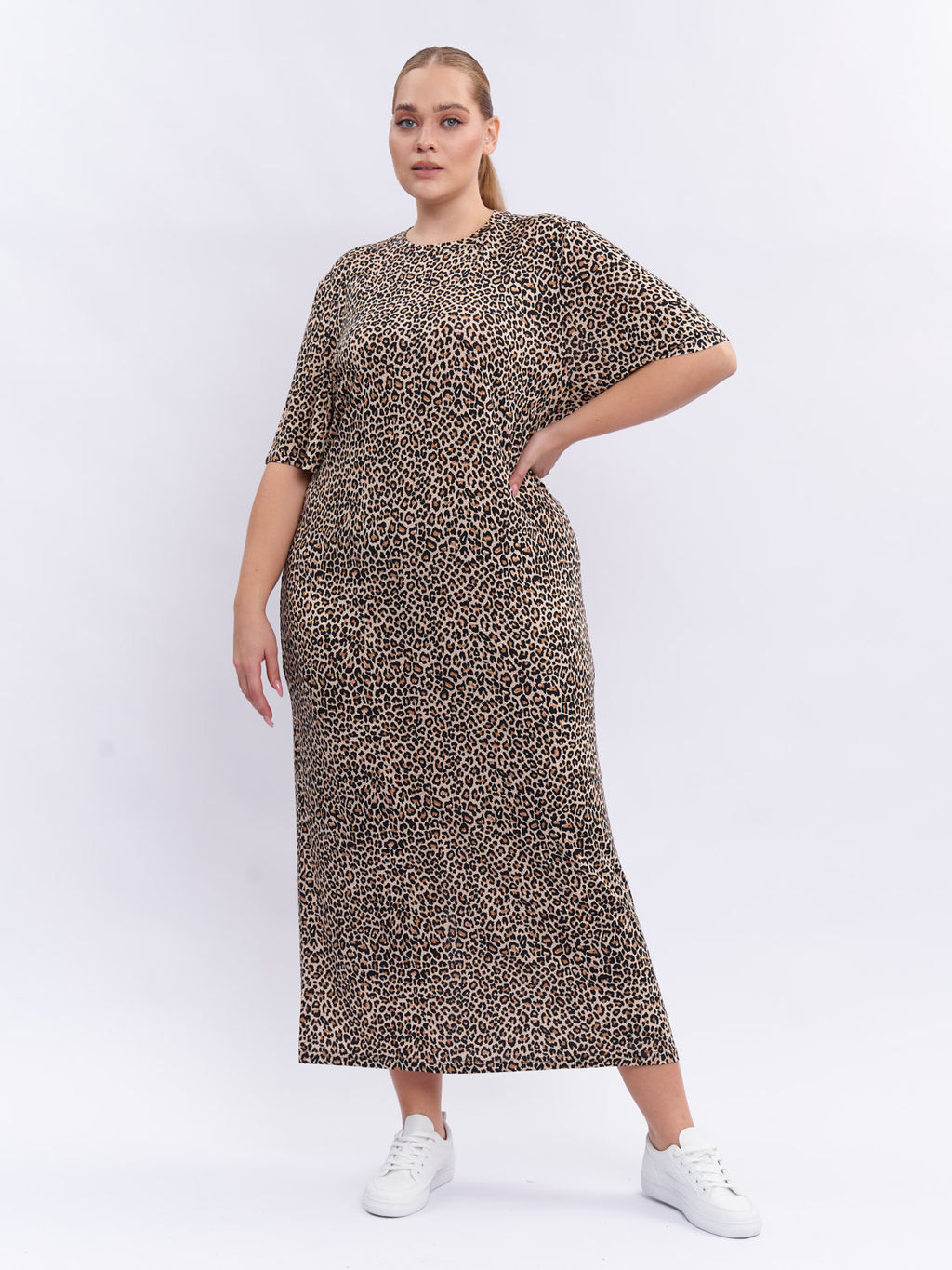 Платье трикотажное PP51503LEO16