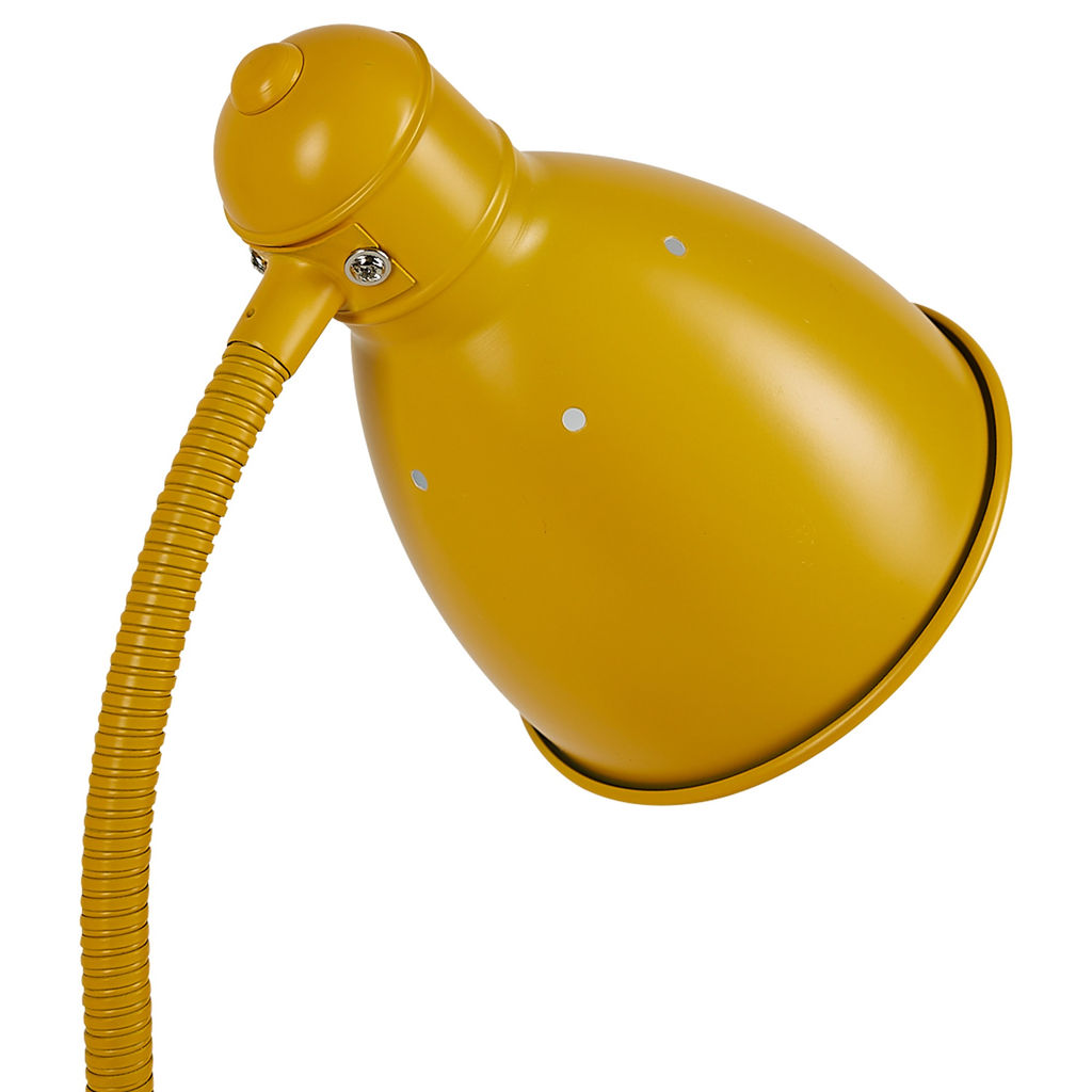 UML-B701 E27 YELLOW Светильник настольный, 60W. Цоколь Е27. Механический выключатель. Желтый. ТМ Uniel