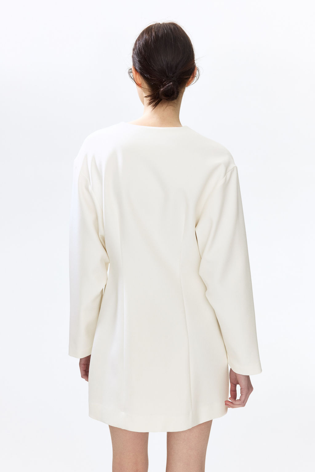 Vestido blazer con escote de pico - H&m фото 4