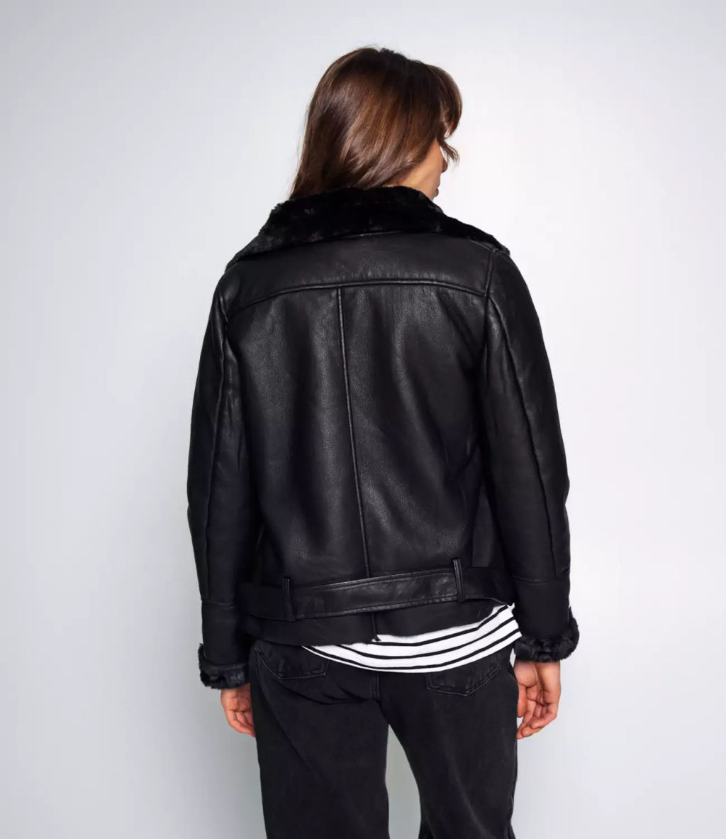 Куртка-дублёнка #КТ908 (3), чёрный