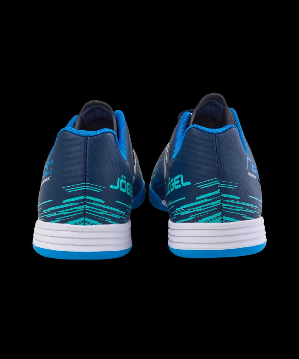 БЕЗ УПАКОВКИ Бутсы зальные JOGEL Rapido IN Navy/blue